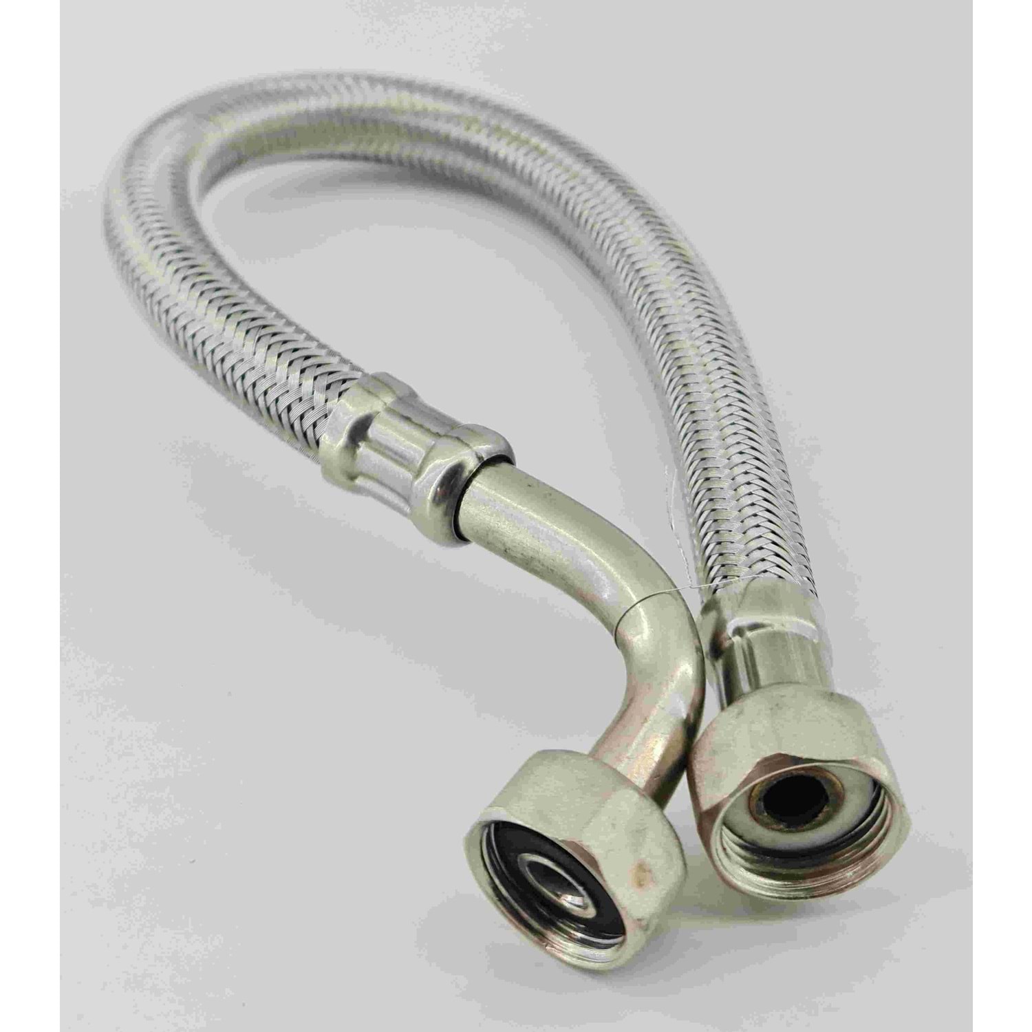 20 CM 3/8" 3/8" DİRSEKLİ ÇELİK SU FLEXİ